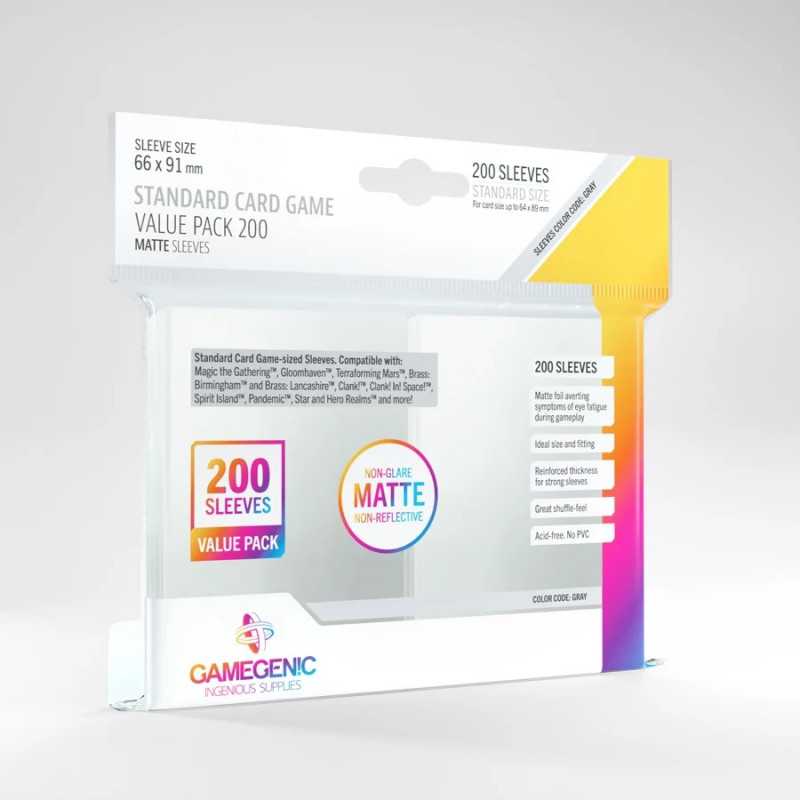 FUNDA GG MATTE STANDARD CARD GAME PACK 200