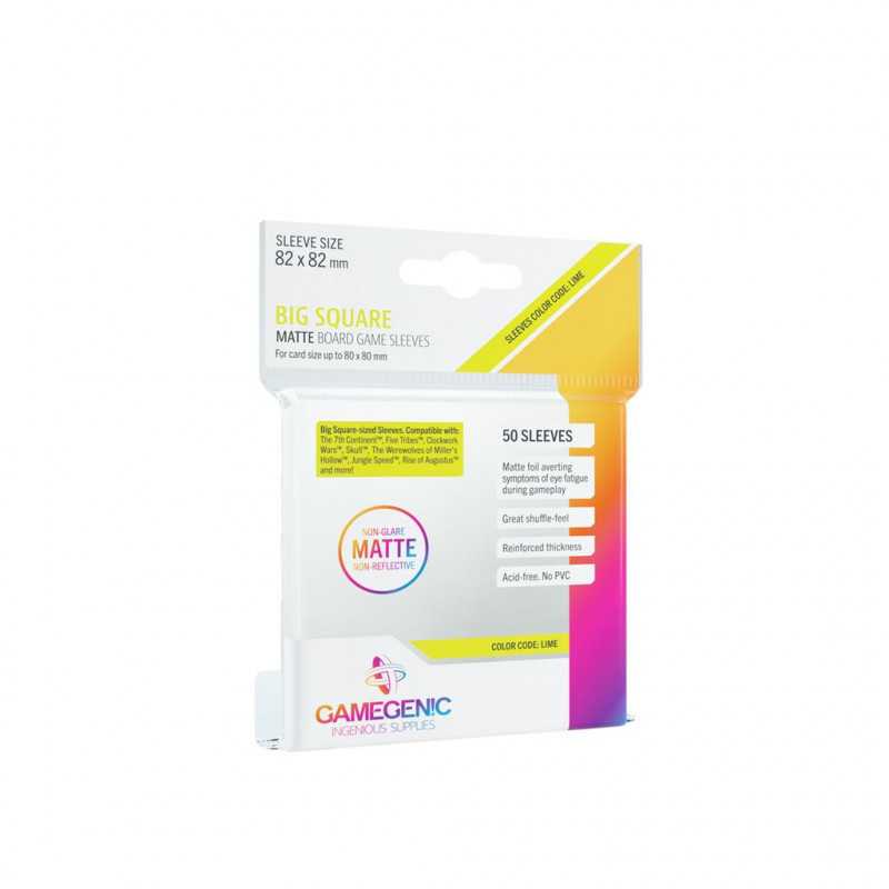 FUNDA GG MATTE BIG SQUARE 82x82mm PACK 50
