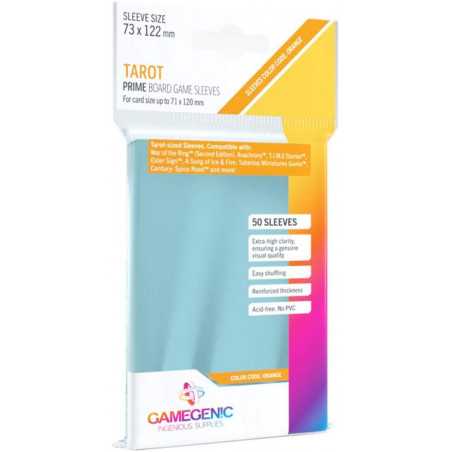 FUNDA GG PRIME TAROT 73x122mm PACK 50