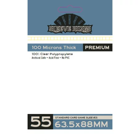 FUNDA SK CARD GAME PRM_63.5 X 88MM PACK 55