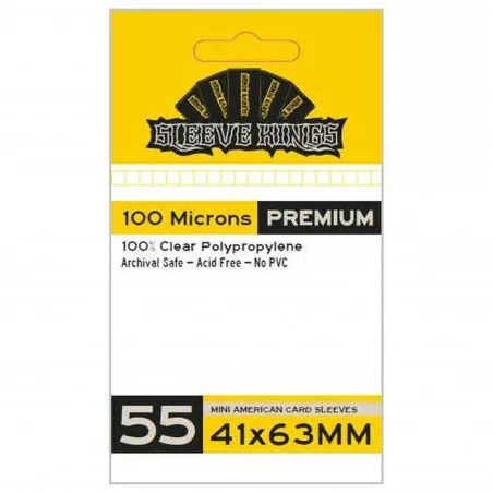 FUNDA SK MINI USA AMARILLA PRM_41 X 63MM PACK 55