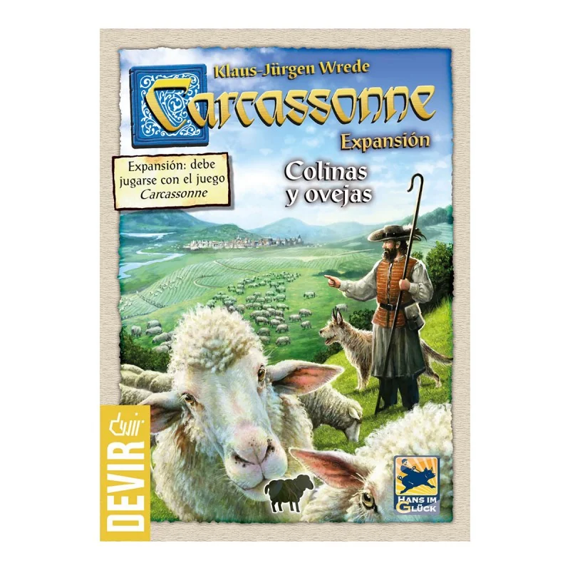 CARCASSONNE - COLINAS Y OVEJAS ED.19