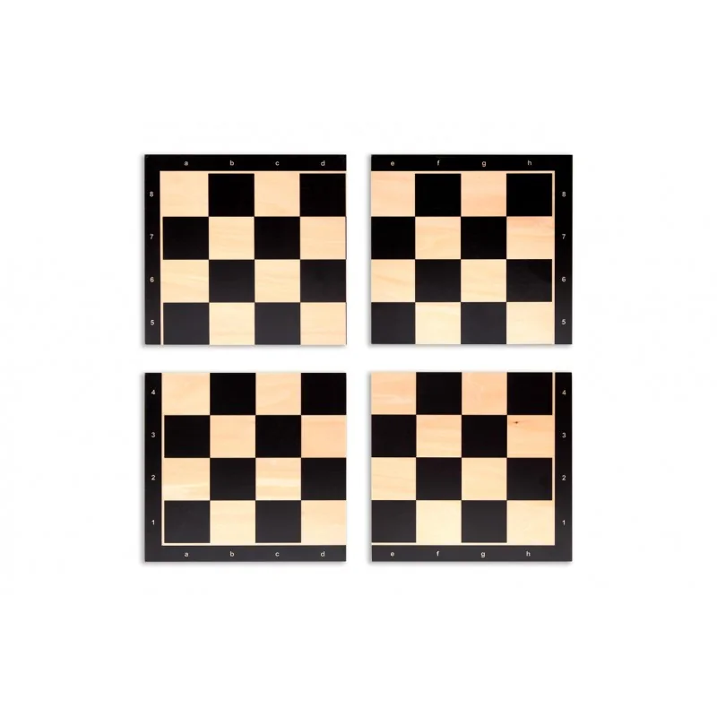TABLERO AJEDREZ PROFESIONAL 40x40 NEGRO IMANTADO
