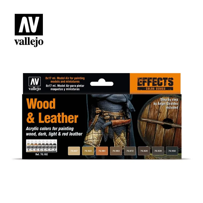 MODEL COLOR SET: MADERA & CUERO (8)