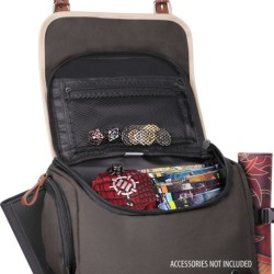 MOCHILA PORTADORA DE JUEGOS DE CARTAS COLOR GRIS