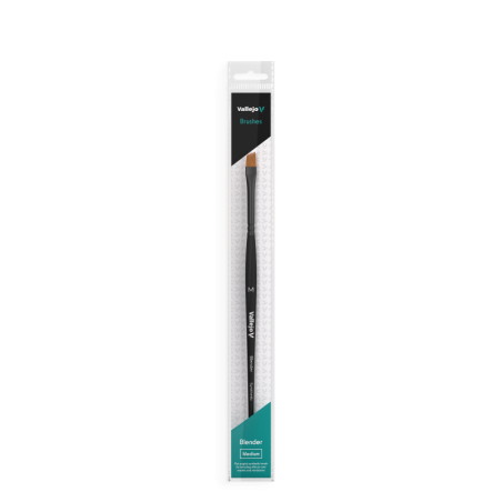 PINCEL PLANO ANGULAR SINTETICO BLENDER MEDIANO