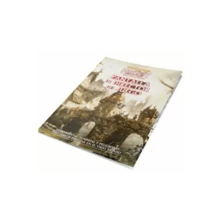 WARHAMMER: FANTASY ROLE PLAY - PANTALLA DEL DIRECTOR DE JUEGO