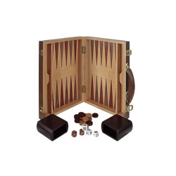 MALETIN 3 EN 1: AJEDREZ, DAMAS Y BACKGAMMON