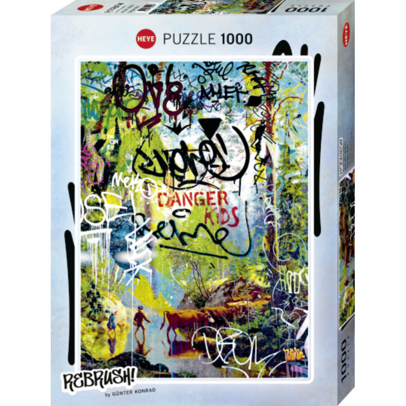 Puzzle 1000 pzs. Rebrush!, Danger Kids