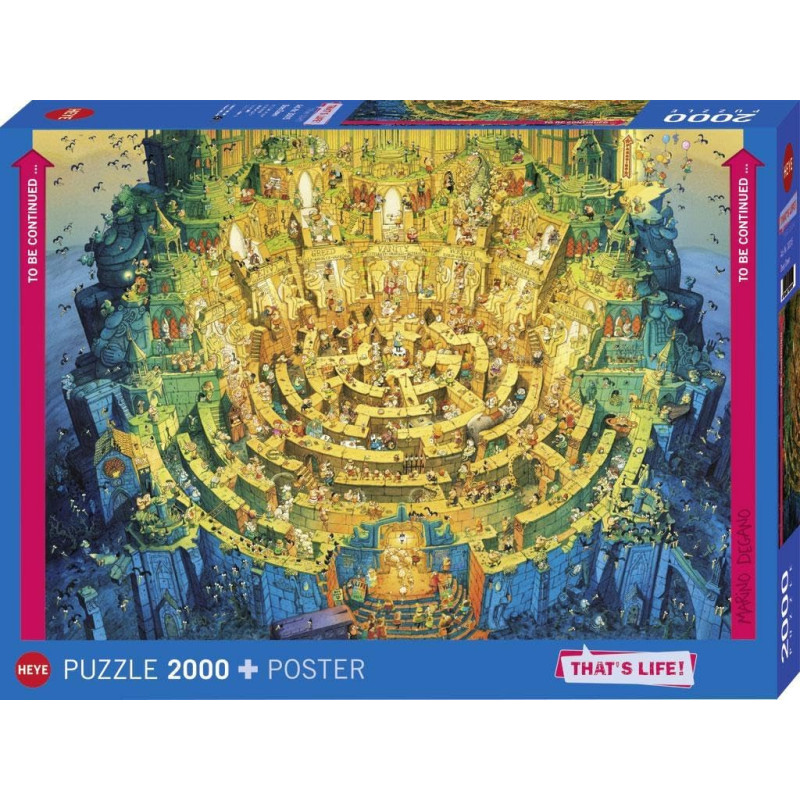 Puzzle 2000 pzs. DEGANO, Thats Life! Deep Down