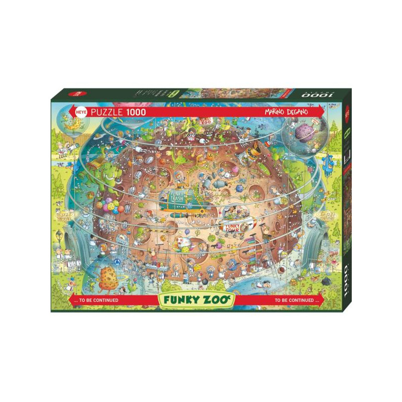 Puzzle 1000 pzs. DEGANO, Cosmic Habitat