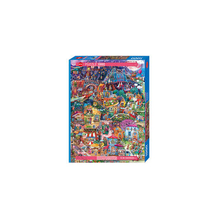 Puzzle 1000 pzs. Happytown, Good Evening!