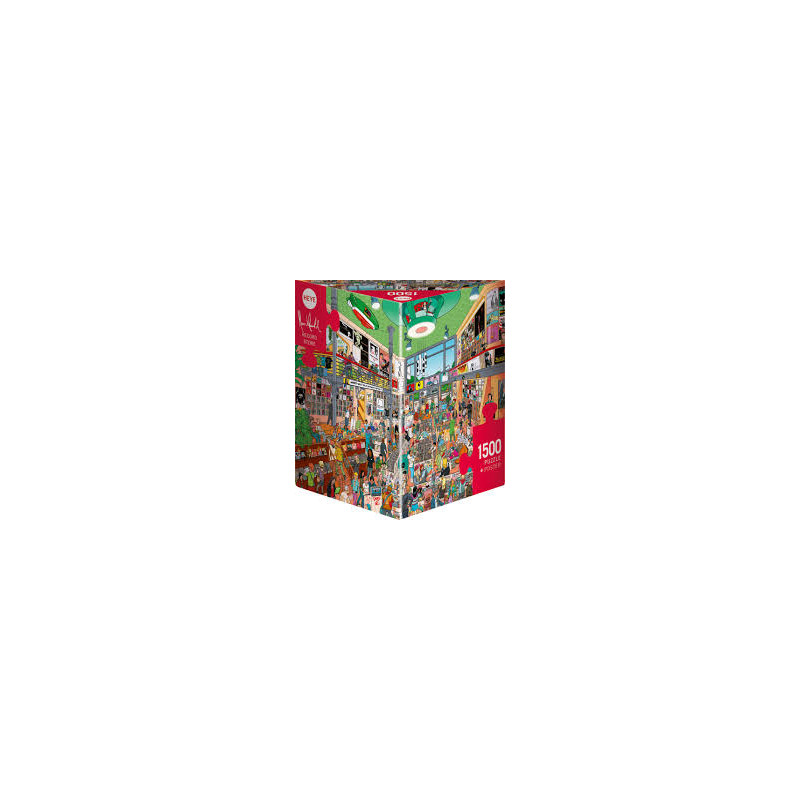 Puzzle 1500 pzs. Herold, Record Store