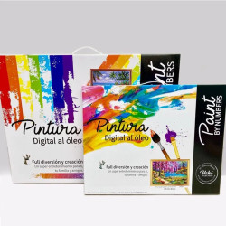 KIT PAINT BY NUMBERS TULIPANES 40x50