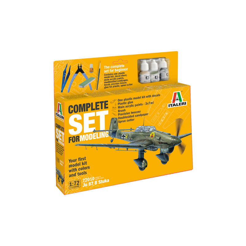 MODELO 1:72 COMPLETE SET FOR MODELING: 1:72 JUNKER JU-87B STUKA