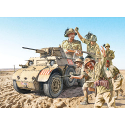 MODELO 1:35 AB 41 with BERSAGLIERI