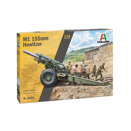 MODELO 1:35 M1 155mm GUN w/CREW