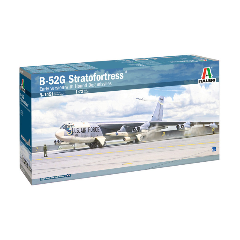 MODELO 1:72 B-52G Early with HOUND DOG