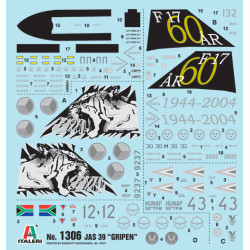 MODELO 1:72 JAS 39 GRIPEN