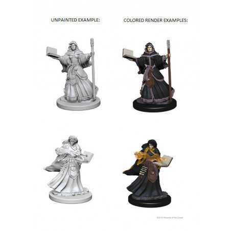 MINIATURAS D&D: HUMAN FEMALE WIZARD