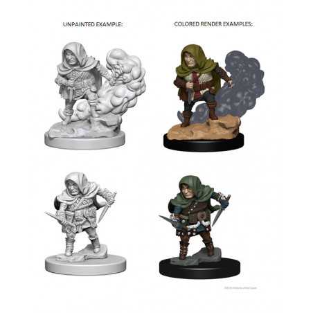 MINIATURAS D&D: HALFLING MALE ROGUE
