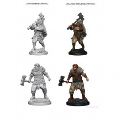 MINIATURAS D&D: HUMAN MALE BARBARIAN