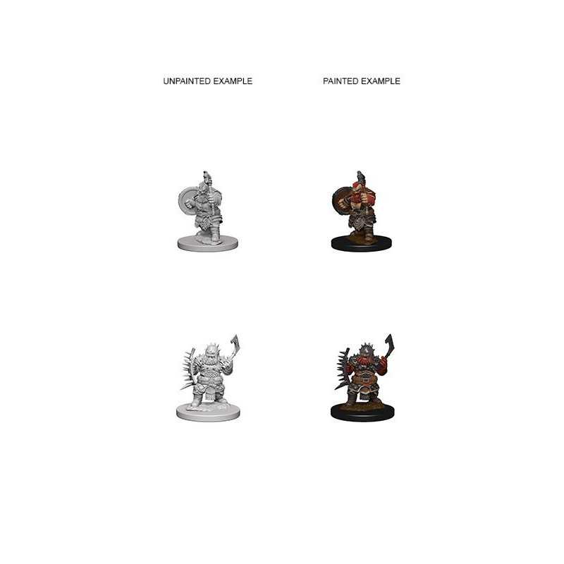 MINIATURAS PATHFINDER: DWARF MALE BARBARIAN