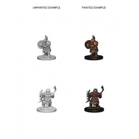 MINIATURAS PATHFINDER: DWARF MALE BARBARIAN