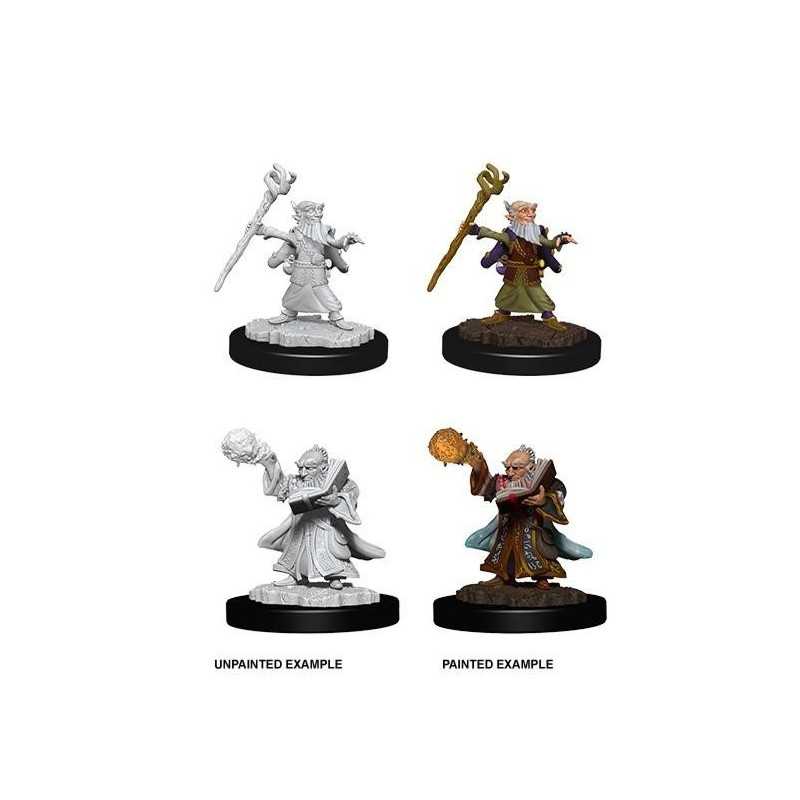 MINIATURAS D&D: MALE GNOME WIZARD