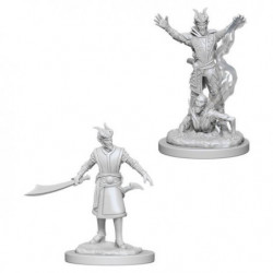 MINIATURAS D&D: MALE TIEFLING WARLOCK