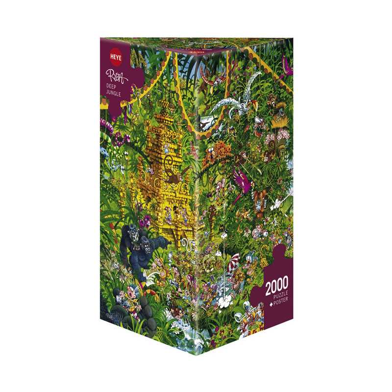 Puzzle 2000 pzs. RYBA, Deep Jungle