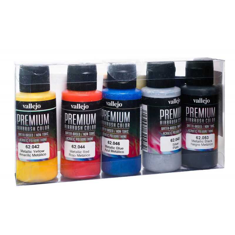PREMIUM METALLIC COLOR SET 5X60ML