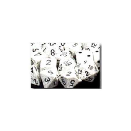 SET DE 7 DADOS MOTEADOS ARTIC CAMO