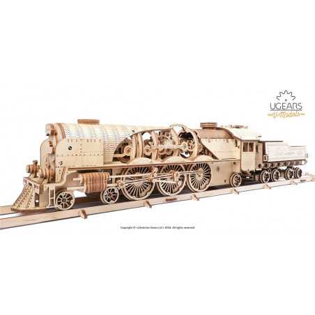 LOCOMOTORA V-EXPRESS CON VAGON