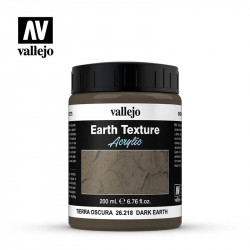 DE Texturas de tierra 200ml, Tierra Oscura