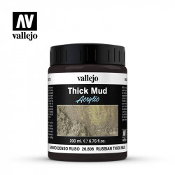 DE Texturas de barro 200ml, Barro ruso denso
