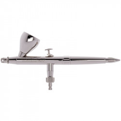 AEROGRAFO EVOLUTION SILVERLINE "BY VALLEJO" DOS EN UNO