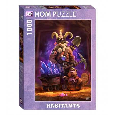 Puzzle 1000 pzs Habitants - Recolectores de gemas