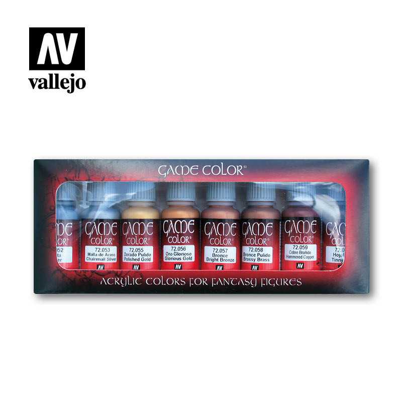 GAME COLOR SET: COLORES METALICOS (8)