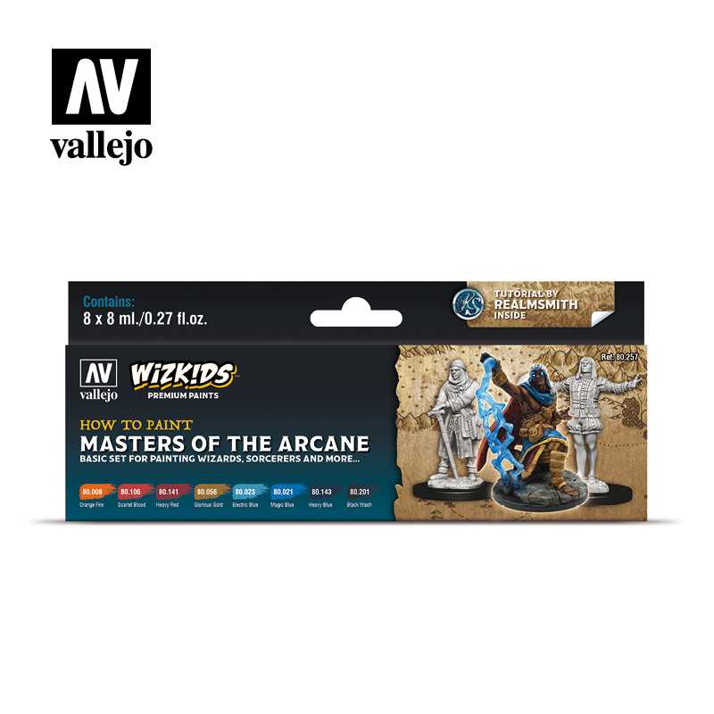 WIZKIDS PRM SET: MASTERS OF THE ARCANE