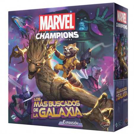 MARVEL CHAMPIONS LOS MAS BUSCADOS DE LA GALAXIA