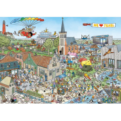 Puzzle 1000 pzs. Jan van Haasteren, Island Retreat