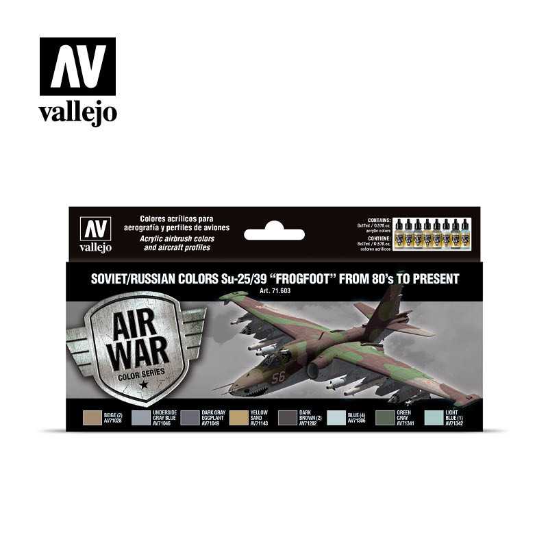 MODEL AIR SET: SOVIET/RUSSIAN SU-25/39 FROGFOOT (8)
