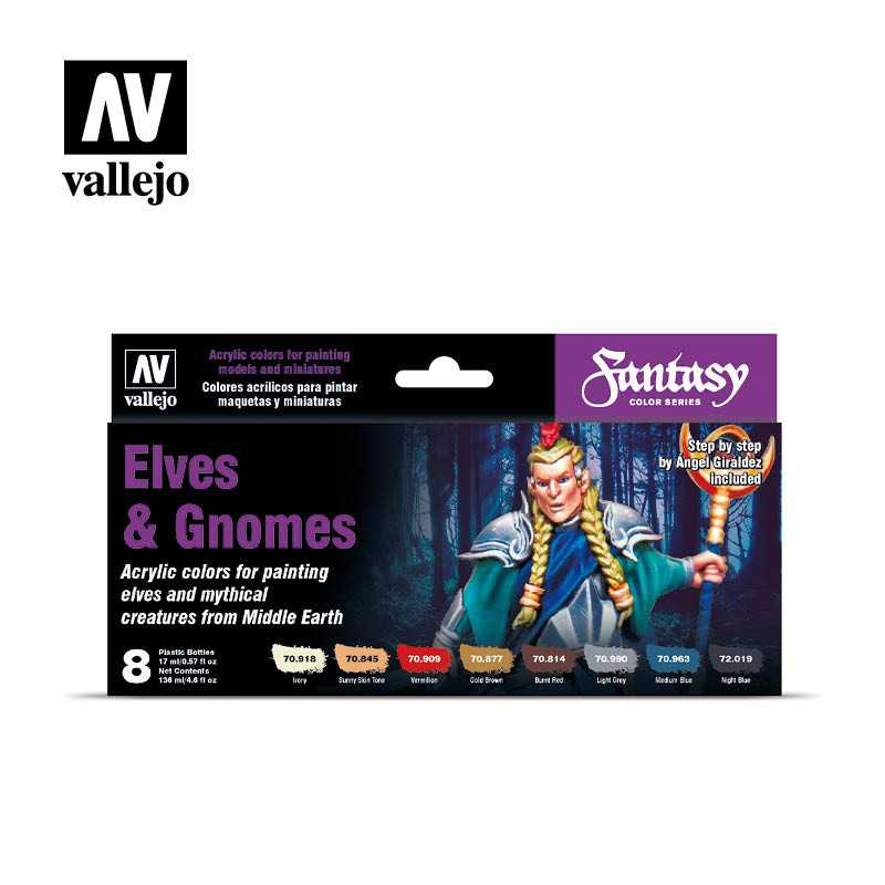 MODEL COLOR SET: ELFOS & GNOMOS SET (8)
