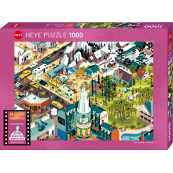 Puzzle 1000 pzs. Movie Masters, Tarantino Films