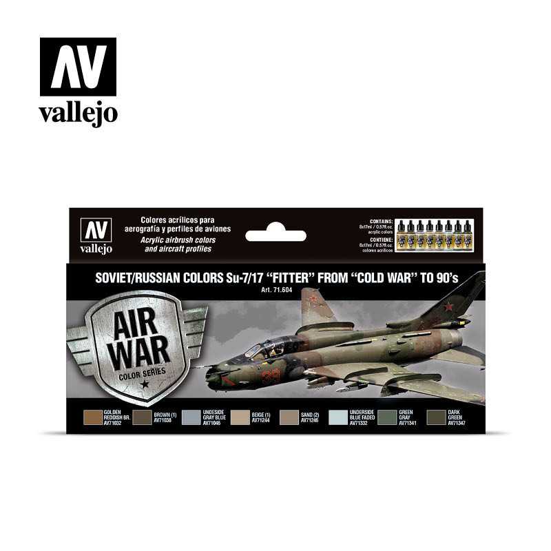 MODEL AIR SET: SOVIET/RUSSIAN AF SUKHOI SU-7/17 (8)