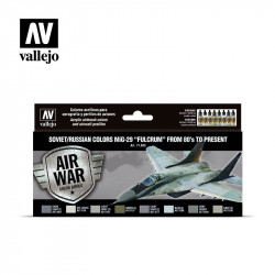 MODEL AIR SET: SOVIET/RUSSIAN AF MIG-29 FULCRUM (8)