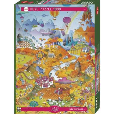 Puzzle 1000 pzs. MORDILLO, Idyll by the Field