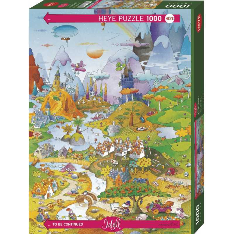 Puzzle 1000 pzs. MORDILLO, Idyll by the Lake